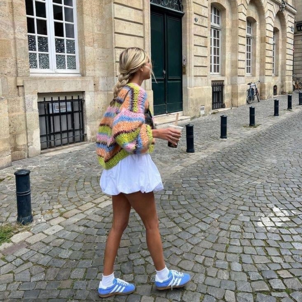 Bubble mini skirt